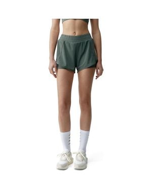 BORN LIVING YOGA Padma 2.0 Performance Sports Short - Green
