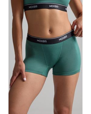 OXER Star Ultra-Soft 3-Inch Boxer Briefs - Green
