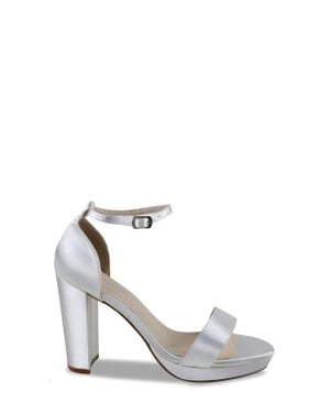 Touch Ups Mia Ankle Strap Sandal - White