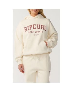 Rip Curl Varsity Sports Hoodie - Natural