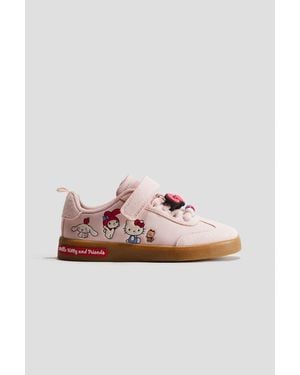 H&M Motif-Detail Sneakers - Pink
