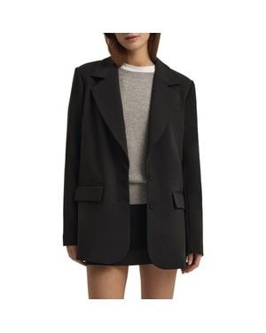 FAVORITE DAUGHTER The Favorite Oversize Blazer - Black