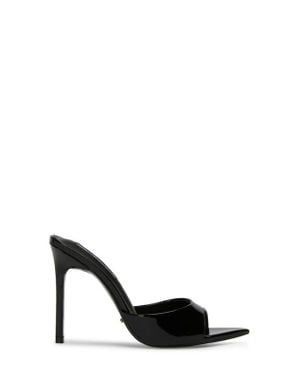 Tony Bianco Malibu Pointed Toe Slide Sandal - Black