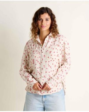 Toad & Co. Tate Double Weave Long Sleeve Shirt - Natural