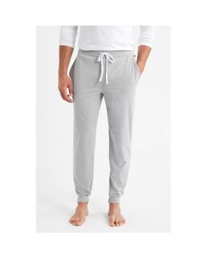 BOSS Mix Match Stretch Cotton Pajama Pants - Gray