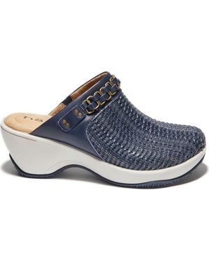 HALSA FOOTWEAR Chloe Clog - Blue