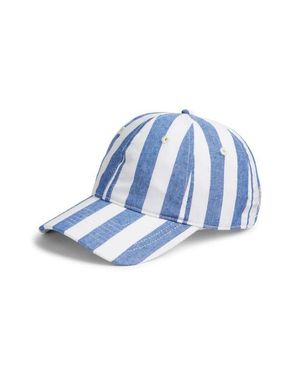 Echo Cassis Stripe Cotton Baseball Cap - Blue