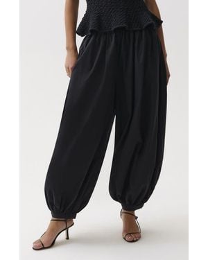 Pistola Liya Relaxed Balloon Pants - Black