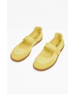 Charlotte Stone Garcia Ballet Sneaker - Yellow