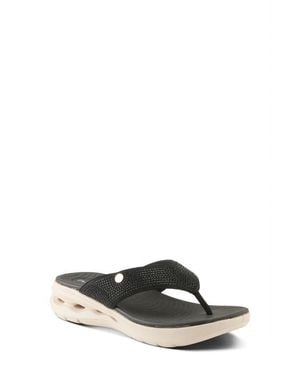 Flexus by Spring Step Gorski Platform Flip Flop - Black