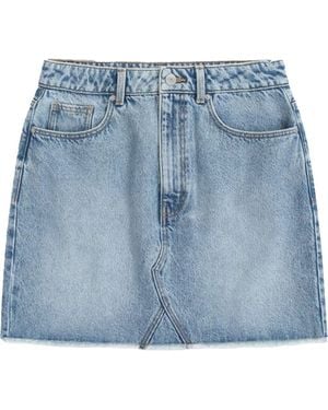 Animal Kate Denim Mini Skirt - Blue