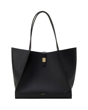 Lanvin Concerto Arpège Leather Tote Bag - Black