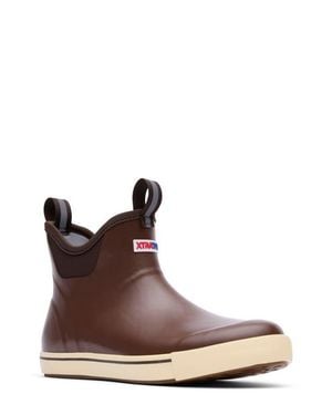 XtraTuf Waterproof Ankle Deck Boot - Brown