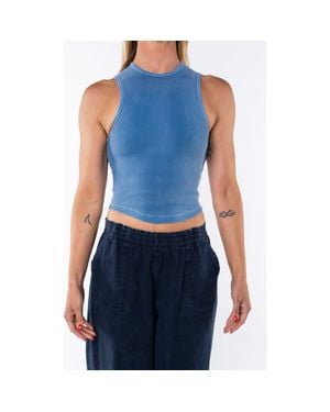 Ariko Scallop Tank - Blue