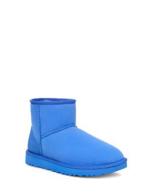 UGG Classic Mini Genuine Shearling Lined Boot in Brown Lyst