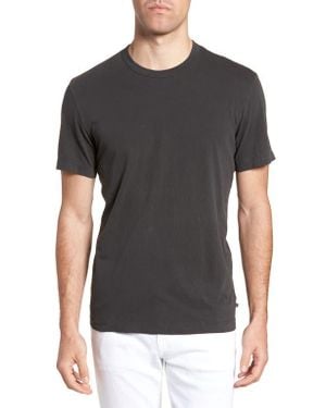 James Perse Crewneck Jersey T-Shirt - Black