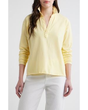 Frank & Eileen Patrick Popover Henley - Metallic