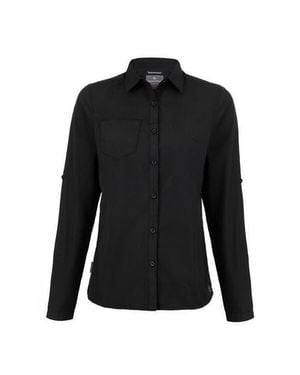 Craghoppers Expert Kiwi Long-Sleeved Shirt - Black