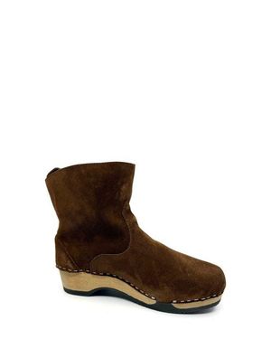 KUNSTEN Holly Genuine Shearling Boot - Brown