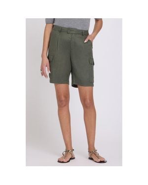 NYDJ Cargo Bermuda Shorts - Green