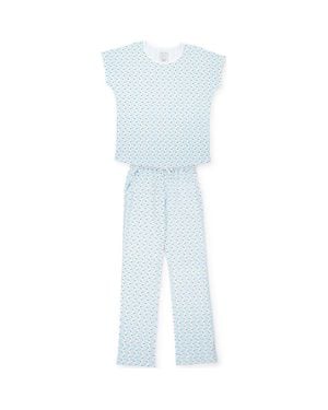Lila and Hayes Marcia Pajama Pant Set - Blue