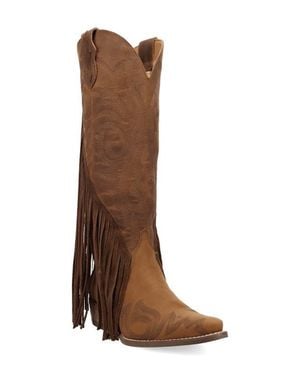 Dingo Walk West Western Boot - Brown