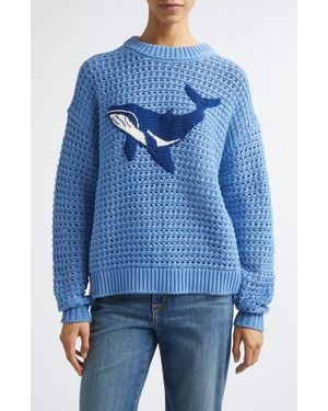 STAUD Giada Sweater - Blue