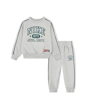 Nike Kids' Sportswear Graphic Sweatshirt & Sweatpants Set - White