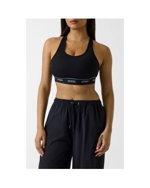 Guess Alba Sports Bra - Black