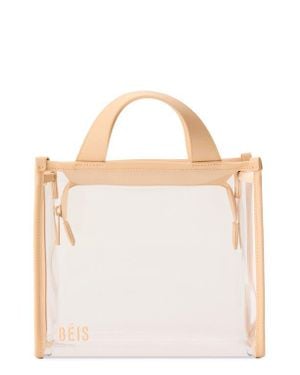 BEIS The Clear Stadium Crossbody Bag - Pink