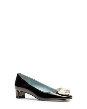 Frances Valentine Mary Square Toe Pump - Black