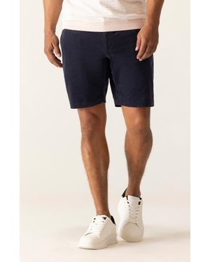 Dek Cloud Corduroy Galaxy 8.5-Inch Bermuda Shorts - Blue
