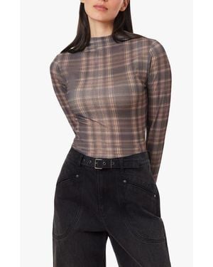 Habitual Turtleneck Cotton Blend Top - Black