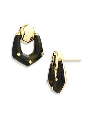 Kendra Scott Embry Open Frame Earrings - Metallic