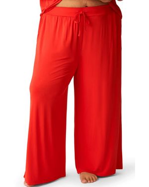 Kindred Bravely Aria Casual Lounge Pants - Red