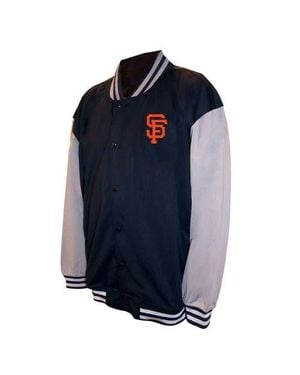 Profile San Francisco Giants Full-Snap Varsity Jacket - Blue