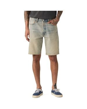 Levi's 501 Original Denim Shorts - Natural