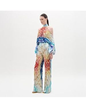Silvia Tcherassi Andie Pant - Blue