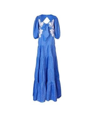 Anne Fontaine Gaelle Linen Dress - Blue
