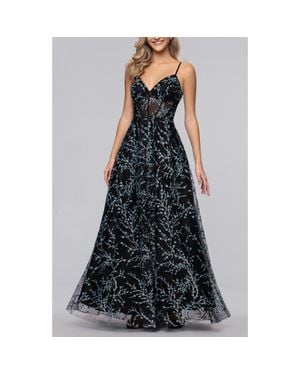 simple formal dresses Gold Satin A-line Short Sleeves Floor Length Party Dress, Gold Simple   Cutedressy