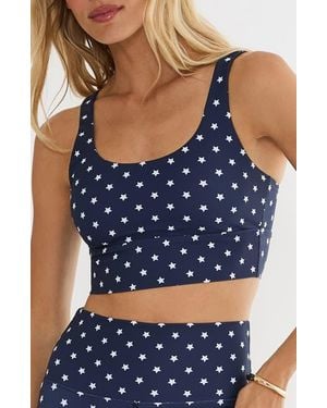 Beach Riot Leah Sports Bra - Blue