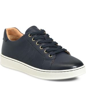 Børn Amina Leather Sneaker - Blue