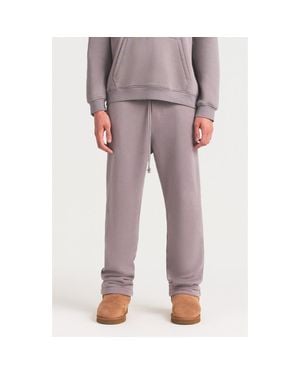 Skims Classic Straight Leg Lounge Pants - Gray