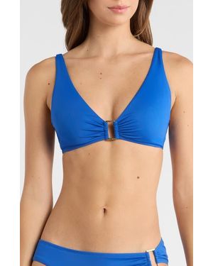 Ralph Lauren Ring Bikini Top - Blue