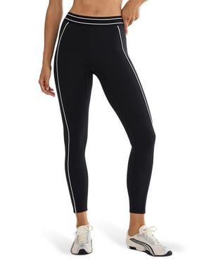 Beach Riot Tierney Contrast Trim Ankle Leggings - Blue