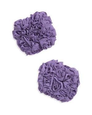 Naked Wardrobe Rose Petal Cuffs - Purple