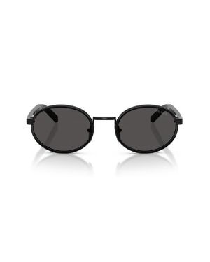 Prada 52Mm Oval Sunglasses - Black