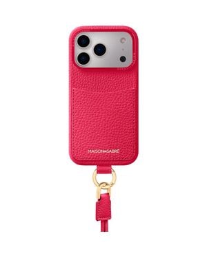 Maison De Sabre Sling Phone Case Iphone 17 Pro - Pink