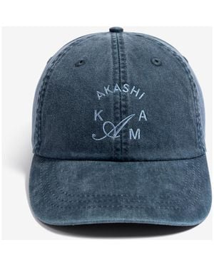 AKASHI-KAMA Crest Hat - Blue