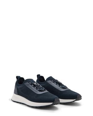 Mango Combined Sneaker - Blue